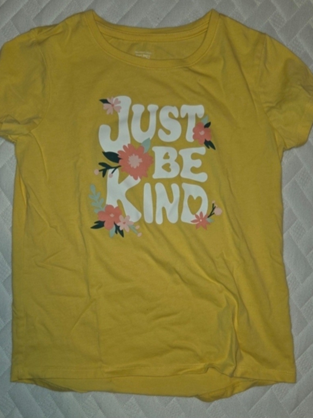 Girls' 'Just Be Kind' Graphic Tee